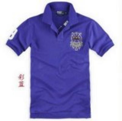 Ralph Lauren Men Polo shirt-short sleeve blue No.625